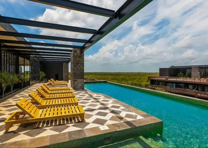 Apartment Beachside Penthouse Private Pool And Hot Tub